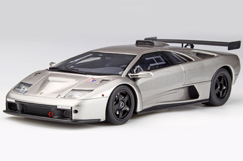 予約] 京商 1/18 ランボルギーニ ディアブロ GTR シルバー KSR18509S