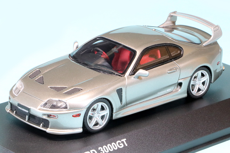 京商 1/43 トヨタ TRD 3000GT シルバー KSR43102S