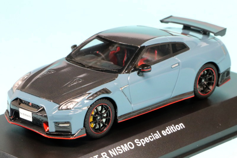 京商 1/43 ニッサン GT-R ニスモ 2022 スペシャルエディション グレー　KSR43108GR