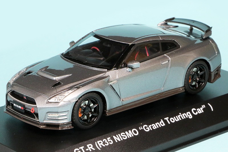 京商 1/43 ニッサン GT-R R35 ニスモ グランドツーリングカー グレー　KSR43110GR