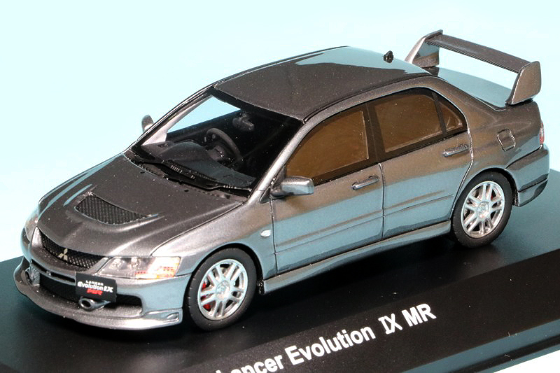 京商 1/43 ミツビシ ランサー エボリューション IX MR グレー　KSR43111GR