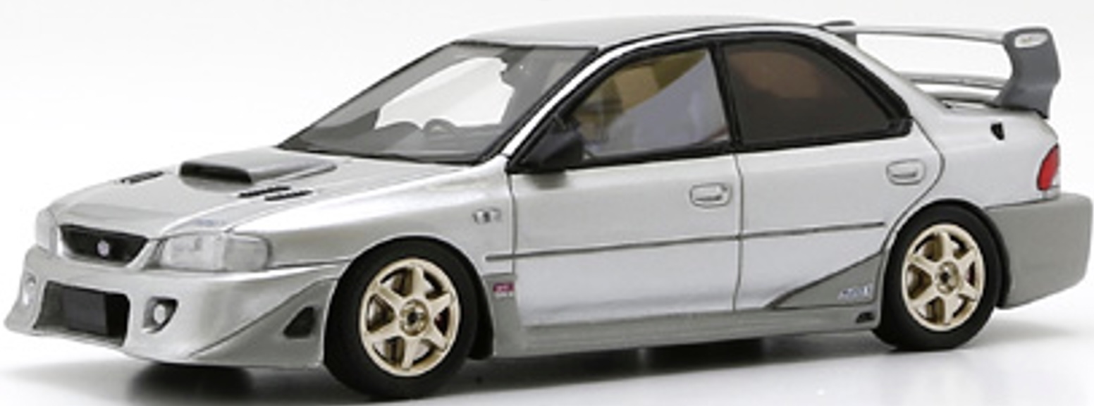 ば*り様 スバル インプレッサ S201 限定モデル 予約] 京商 1/43 スバル インプレッサ S201 シルバー 限定 1,000