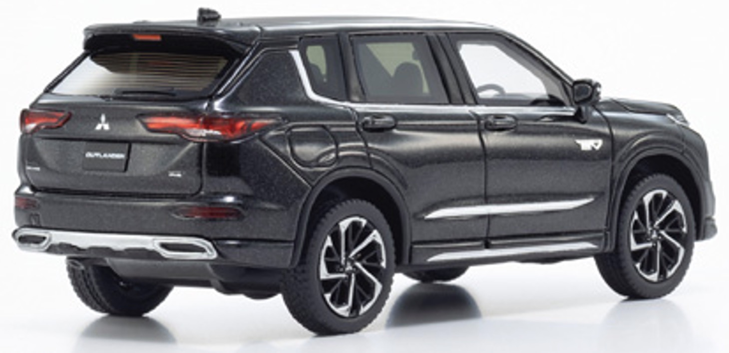 [予約] 京商 1/43 ミツビシ アウトランダー ブラック　KSR43128BK