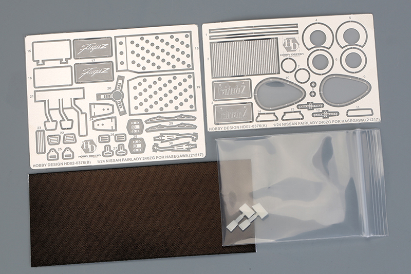ホビーデザイン 1/24 ニッサン フェアレディ 240ZG 1971 ディティール