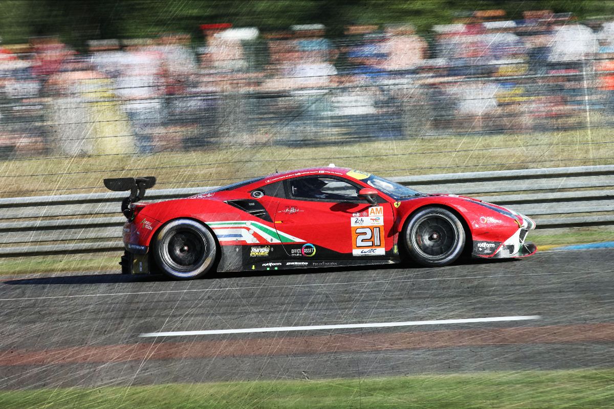 ルックスマート 1/43 フェラーリ 488 GTE Evo ルマン 2022 No.21　LSLM142