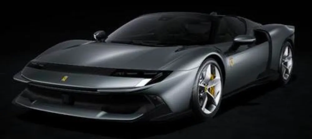[予約] スパーク/ルックスマート 1/12 フェラーリ 849 テスタロッサ スパイダー グリージョ コンペティツィオーネ　LS1218C