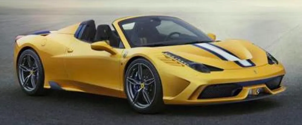 [予約] スパーク/ルックスマート 1/12 フェラーリ 458 スペチアーレ A ジャッロ トリストラート ウィズ ナルト リバリー　LS1222A