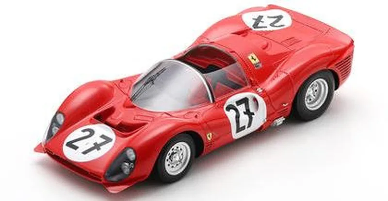 [予約] スパーク/ルックスマート 1/18 フェラーリ 330 P3 No.20 ルマン 1966 P.ロドリゲス - R.ギンサー　LS18LM040