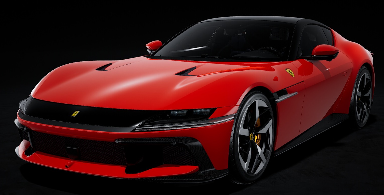 予約] ルックスマート 1/43 フェラーリ 12チリンドリ クーペ