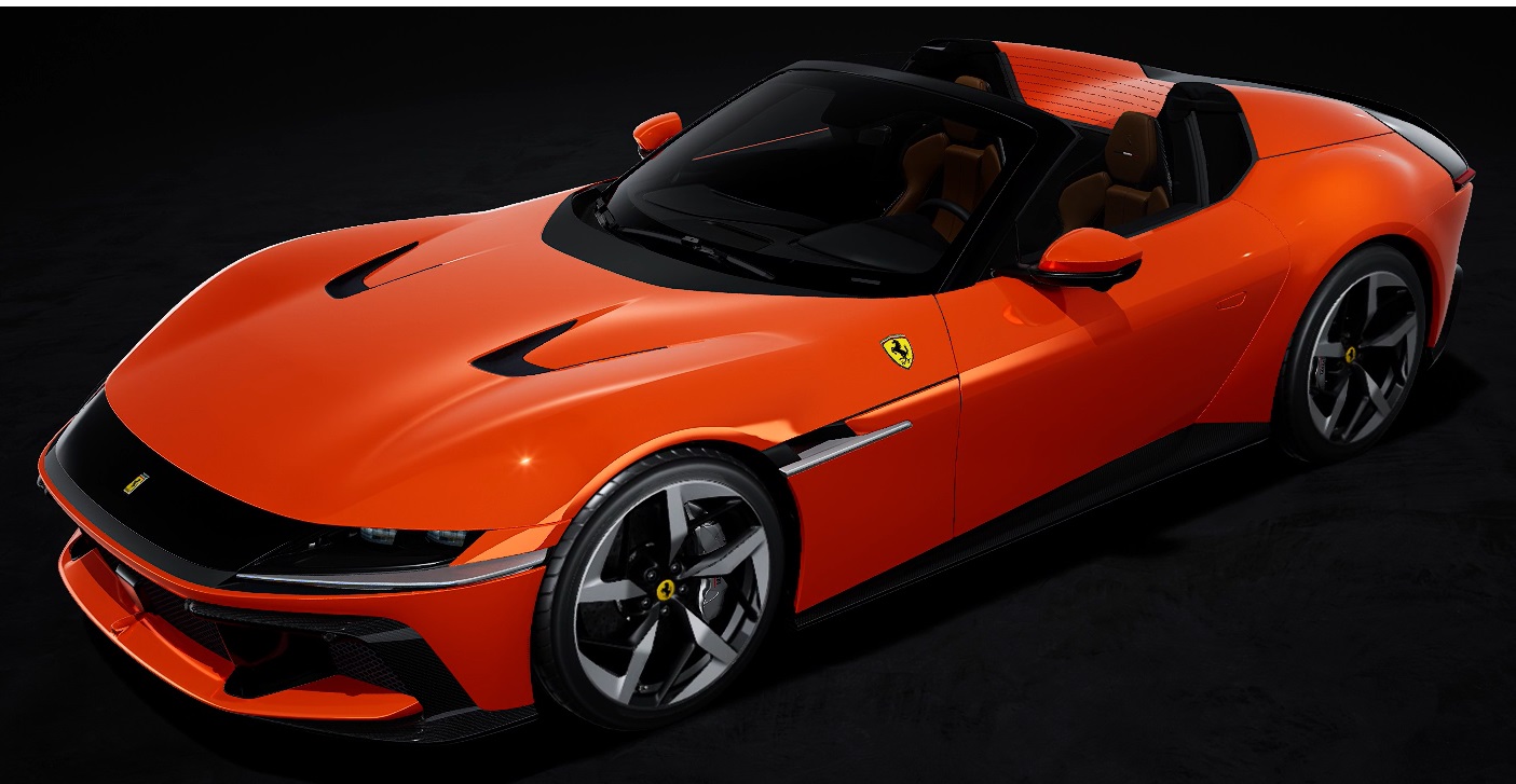 予約] ルックスマート 1/43 フェラーリ 12チリンドリ スパイダー