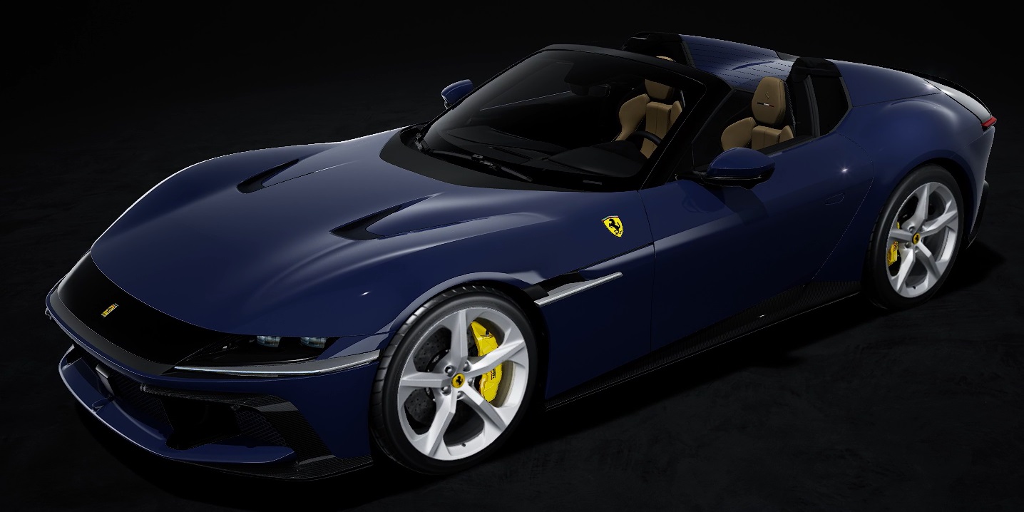 予約] ルックスマート 1/43 フェラーリ 12チリンドリ スパイダー