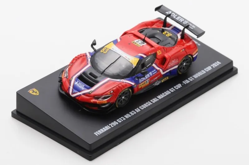 フェラーリ 250p 30l #21 ルックスマート 予約] スパーク/ルックスマート 1/64 フェラーリ 296 GT3 No.83 AF