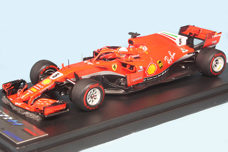 ルックスマート 1/43 フェラーリ SF71H カナダGP 2018 S.ベッテル 50回優勝GP　LSF1015