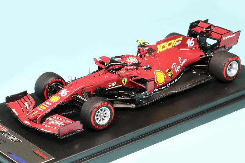 ルックスマート 1/43 フェラーリ SF1000 トスカーナー ムジェロGP 2020 フェラーリ F1 1000th GP C.ルクレール　LSF1031