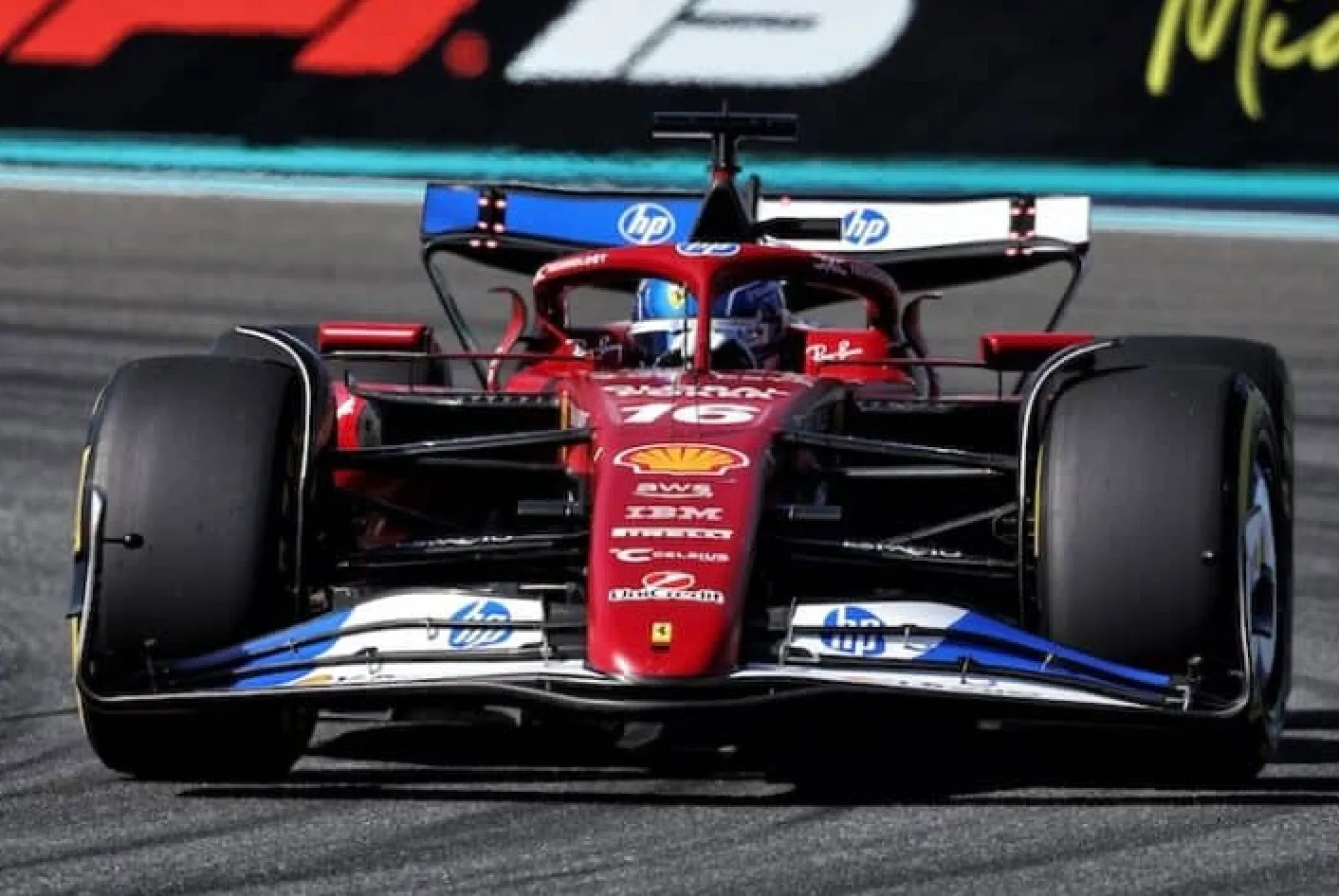 [予約] ルックスマート 1/18 フェラーリ SF-25 マイアミGP 2025 C.ルクレール　LS18F1076
