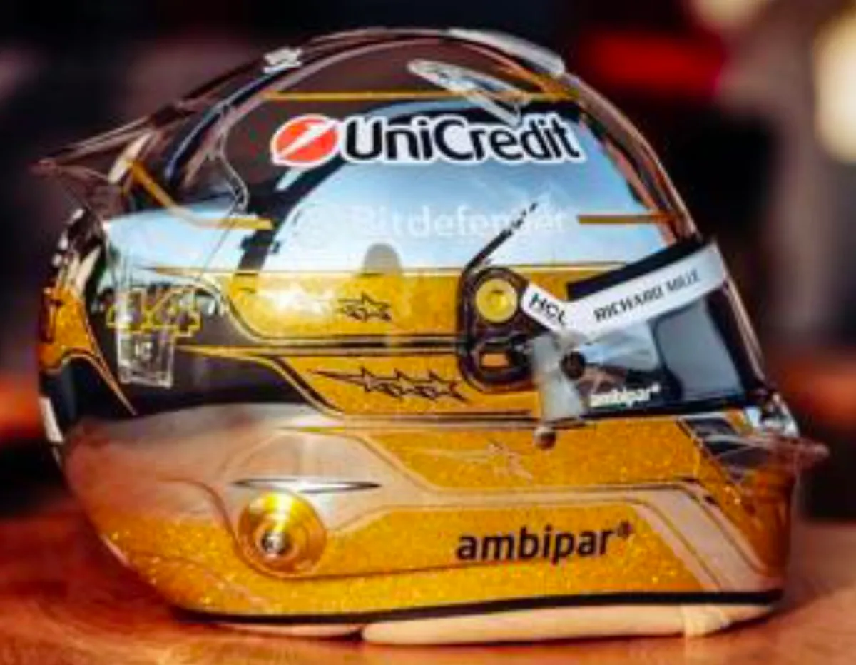 予約] スパーク/ルックスマート 1/5 ヘルメット ルイス・ハミルトン