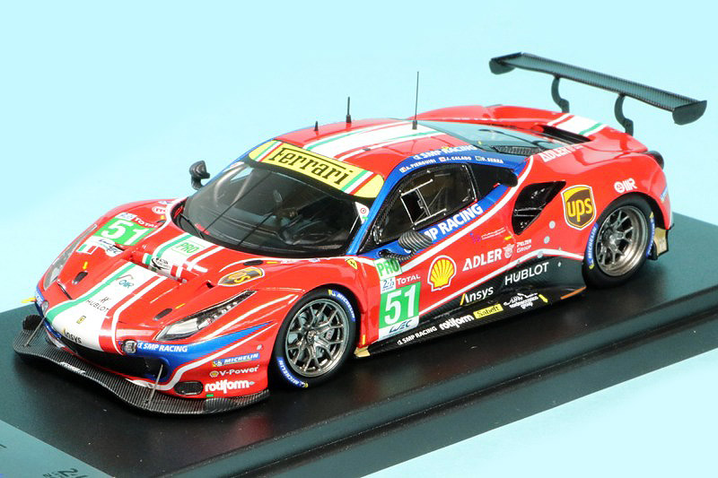 ルックスマート 1/43 フェラーリ 488 GTE Evo ルマン 24h 2020 No.51　LSLM106