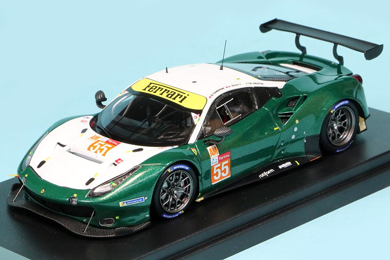 ルックスマート 1/43 フェラーリ 488 GTE Evo ルマン 24h 2020 Spirit of Race No.55　LSLM111