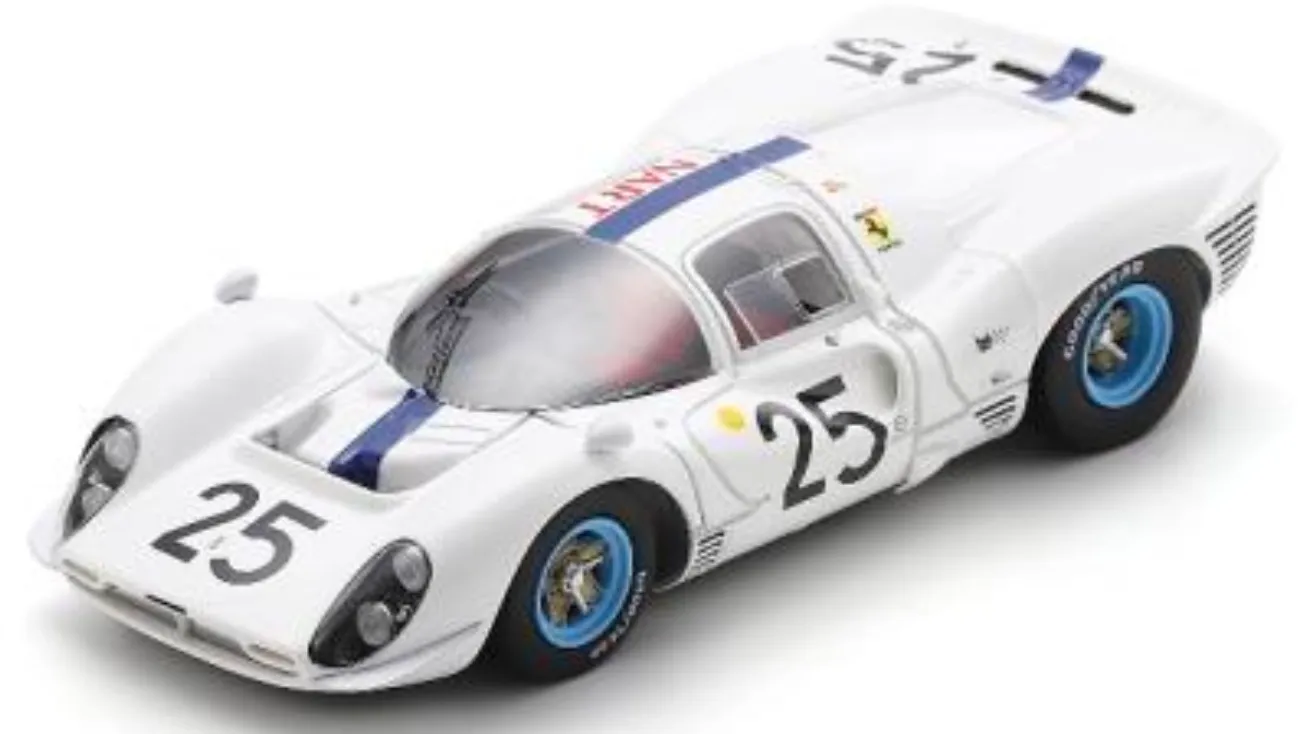 予約] ルックスマート 1/43 フェラーリ 412P No.25 1967 ルマン