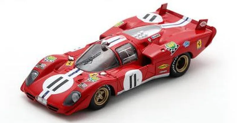 [予約] スパーク/ルックスマート 1/43 フェラーリ 512 S No.11 4位 ルマン 1970 S.ポージー - R.バックナム　LSLM170