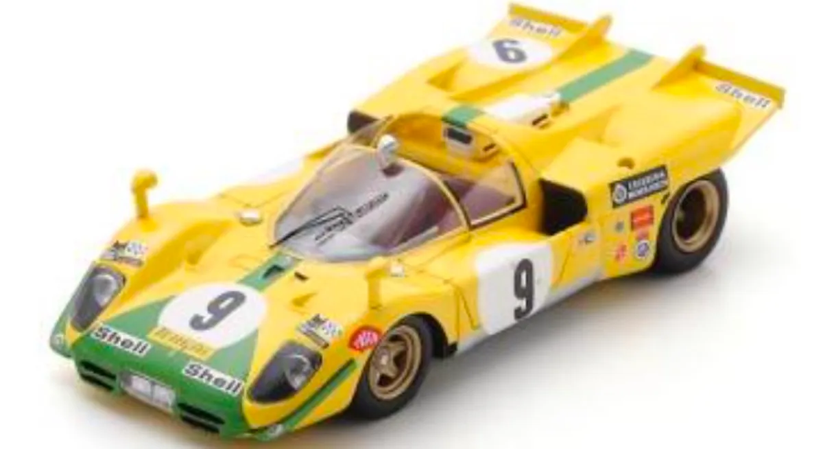 [予約] スパーク/ルックスマート 1/43 フェラーリ 512 S No.9 ルマン 1970 J.ジュンカデラ／J.フェルナンデス　LSLM174