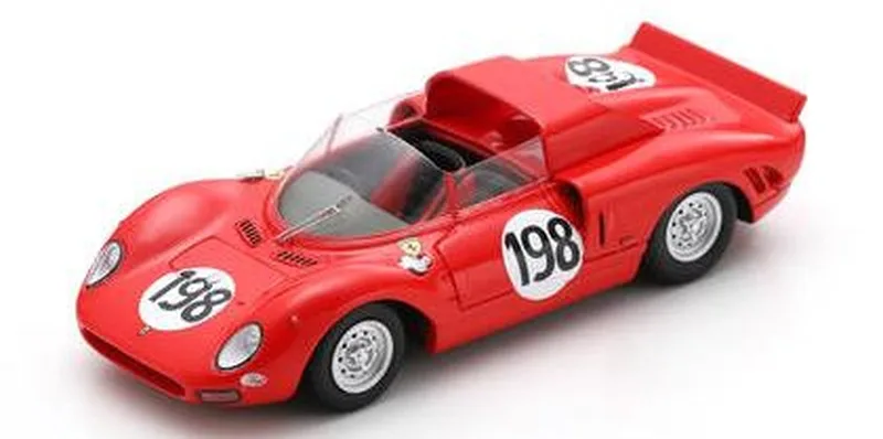[予約] スパーク/ルックスマート 1/43 フェラーリ 275 P2 No.198 ウィナー タルガ・フローリオ 1965 L.バンディーニ - N.バッカレラ　LSRC115