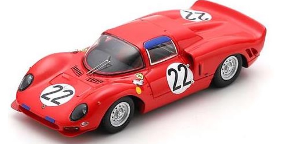 [予約] ルックスマート 1/43 フェラーリ 275 P2 ルマン 1965 No.22　LSRC121