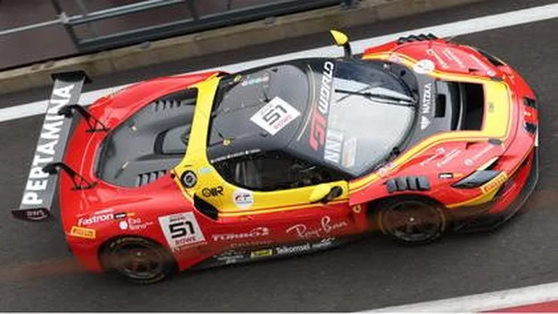 [予約] スパーク/ルックスマート 1/43 フェラーリ 296 GT3 EVO No.51 AF Corse 3位 24h スパ 2026 A.ロヴェラ - N.ニールセン - T.モスカ　LSRC225
