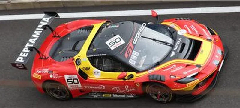 [予約] スパーク/ルックスマート 1/43 フェラーリ 296 GT3 EVO No.50 AF Corse 5位 24h スパ 2026 L.ワドゥー - A.ルクレール - S.ジェラエル　LSRC226