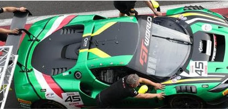 [予約] スパーク/ルックスマート 1/43 フェラーリ 296 GT3 EVO No.45 Rinaldi Racing 24h スパ 2026 R.デュラン - D.メドラー - D.ペレル - A.バルザン　LSRC228