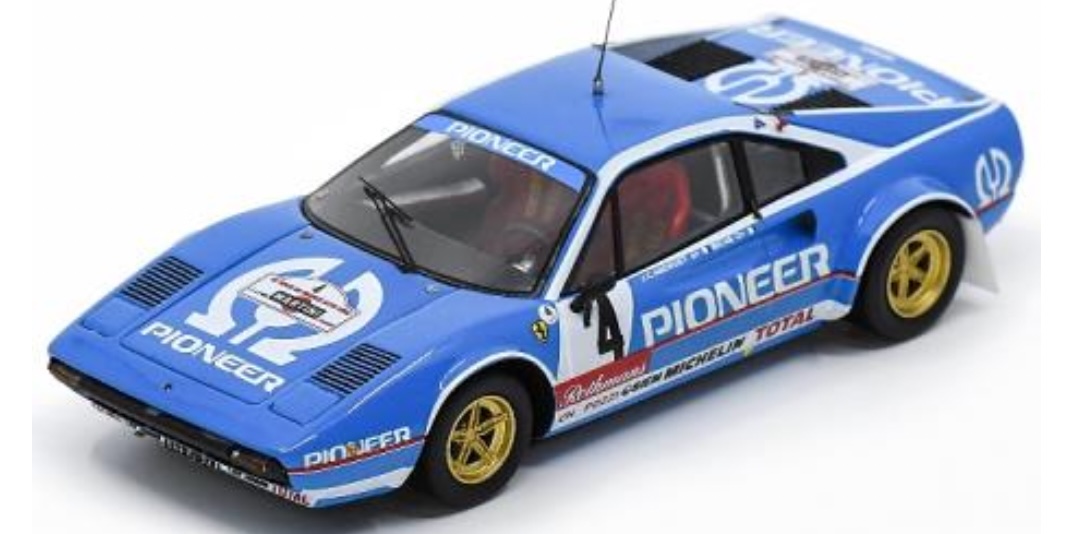 [予約] ルックスマート 1/43 フェラーリ 308 TDF 1982 No.4　LSVI06