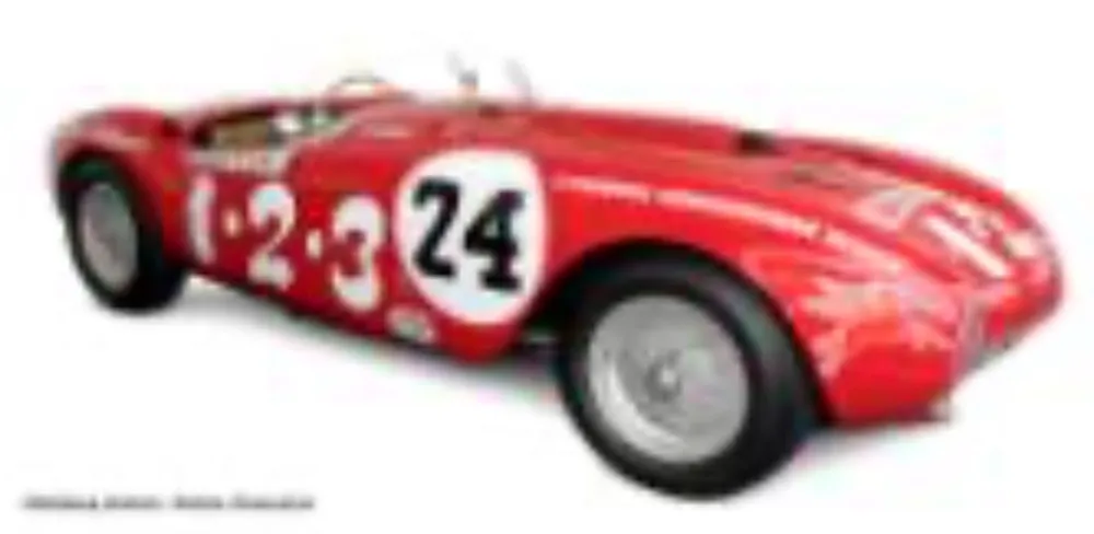 [予約] CMC 1/18 フェラーリ 375MM スパイダー レッド No.24 1954 カレラ・パナメリカーナ キネッティ／シェイクスピア ブラックインテリア ブラウンシート リミテッドエディション1500台限定 M-302