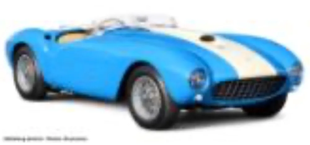 [予約] CMC 1/18 フェラーリ 375MM スパイダー ブルー／ホワイトストライプ No.14 1000km ブエノスアイレス イバニェス／ジャニセス 部分コックピットカバー付 リミテッドエディション1500台限定 M-305