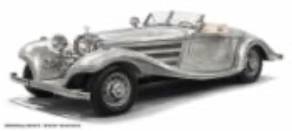 [予約] CMC 1/18 メルセデスベンツ 500K スペシャルロードスター クリアフィニッシュ リミテッドエディション1500台限定 M-314