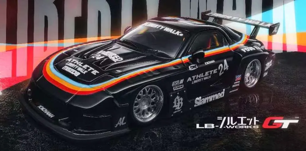 [予約] モーターヘリックス 1/64 LB-スーパーシルエット マツダ FD3S RX-7 アスリート　M61112
