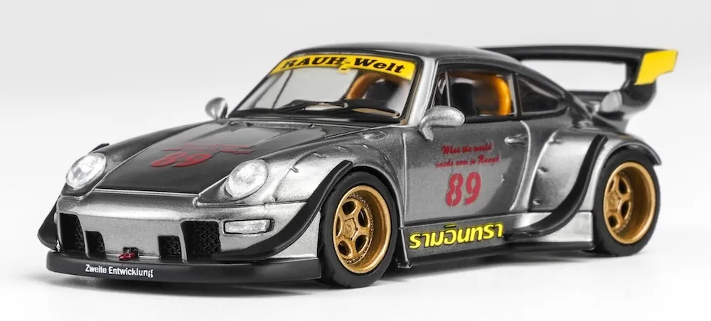 [予約] モーターヘリックス 1/64 ポルシェ RWB 993 ラミントラ　M62303