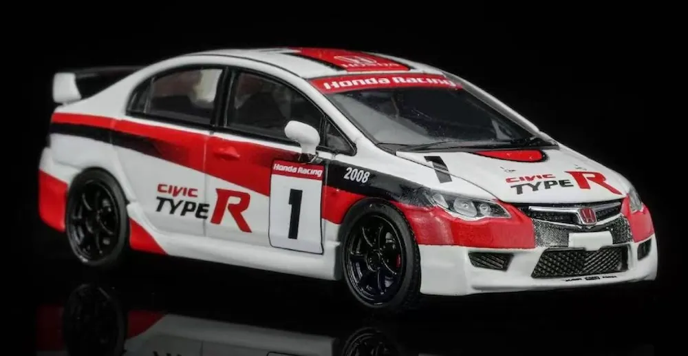 [予約] モーターヘリックス 1/64 ホンダ シビック タイプR (FD2) No.1 2012 ジャパンワンメイクレース　M65421