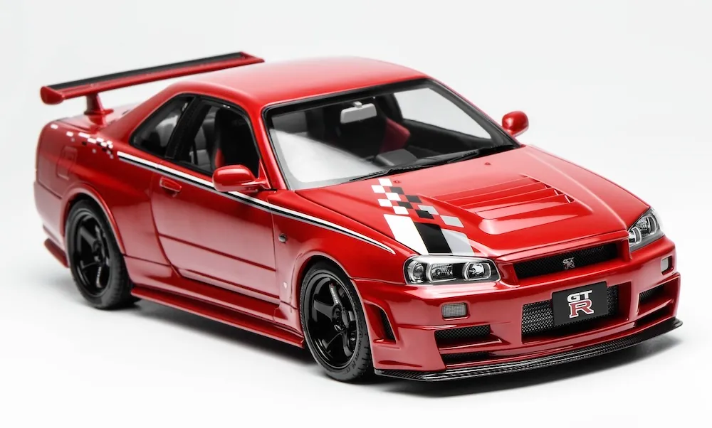 予約] モーターヘリックス 1/18 ニッサン スカイライン GT-R (R34