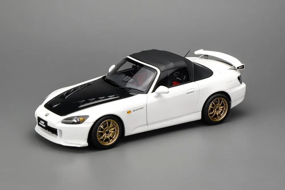 [予約] モーターヘリックス 1/18 ホンダ S2000（AP2）無限 プラチナホワイトパール　M85123