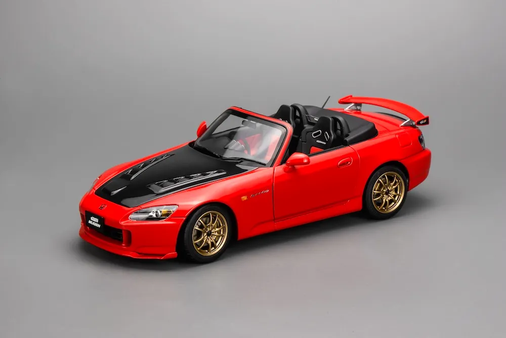 [予約] モーターヘリックス 1/18 ホンダ S2000（AP2）無限 ニューフォーミュラレッド　M85124