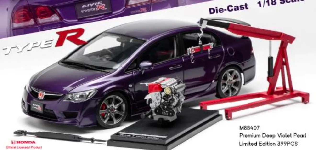 999台限定 1/18 モーターヘリックス ホンダ シビック タイプR FD2 999台限定 1/18 モーターヘリックス ホンダ シビック タイプR
