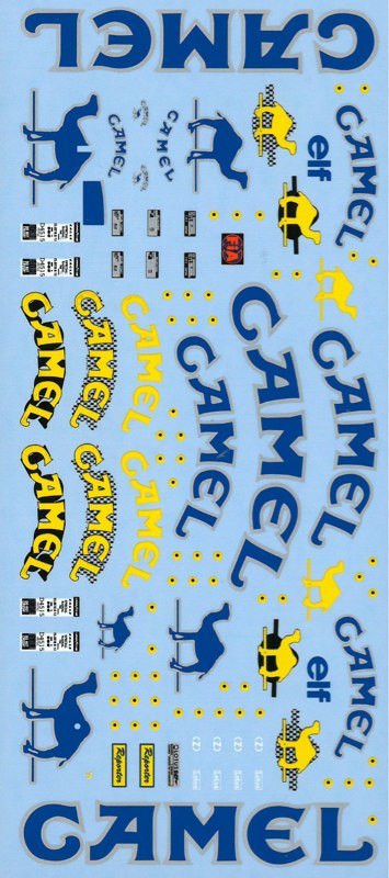 ミュージアムコレクション 1/18 ロータス 99T キャメル (オートアート