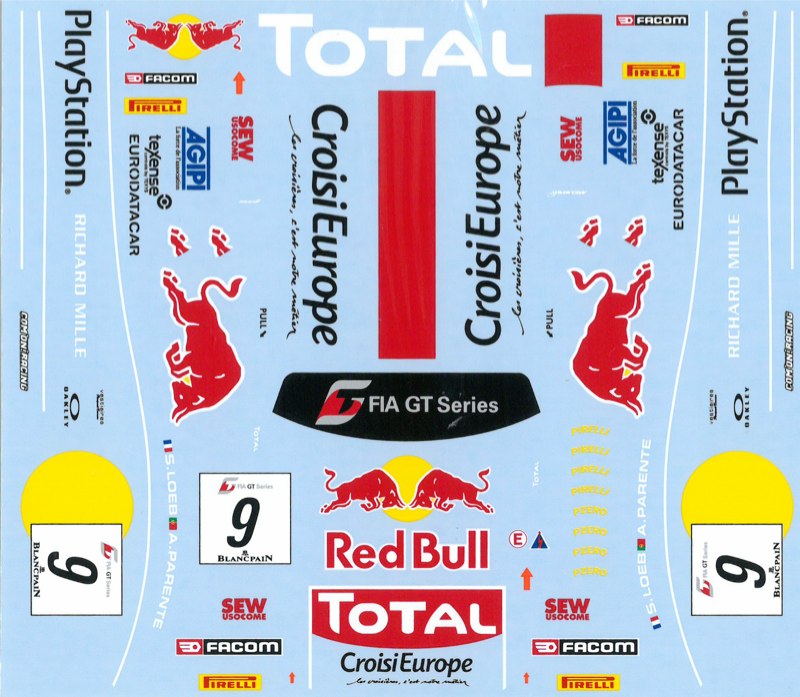 ミュージアムコレクション 1/24 マクラーレン MP4-12C GT3 レッドブル