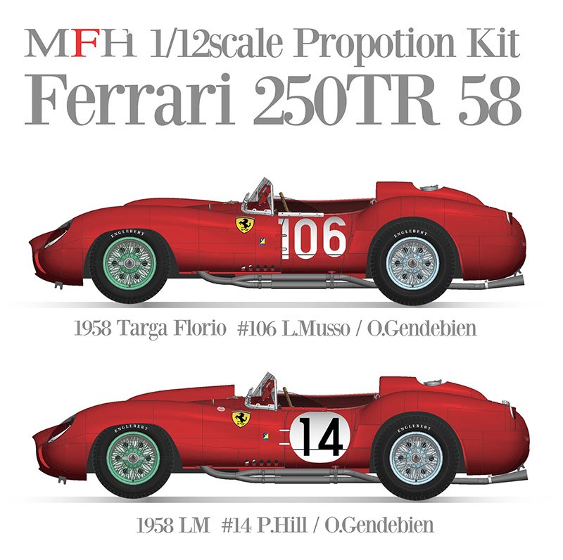 取り寄せ] モデルファクトリーヒロ 1/12 プロポーションキット