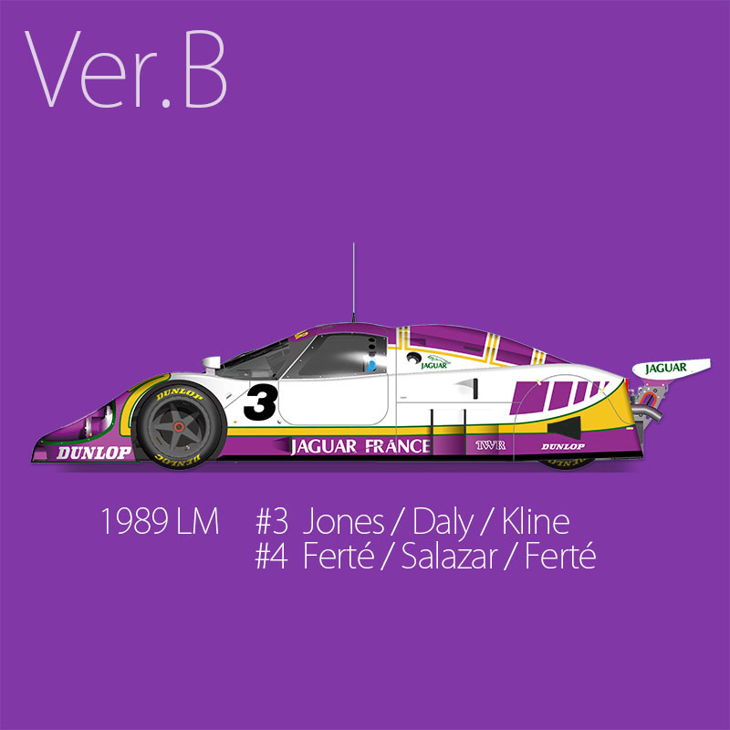 仕掛品 MFH モデルファクトリーヒロ 1/12 JAGUAR XJR-9 LM 1/12scale XJR-9 LM built by Fukushima Junji