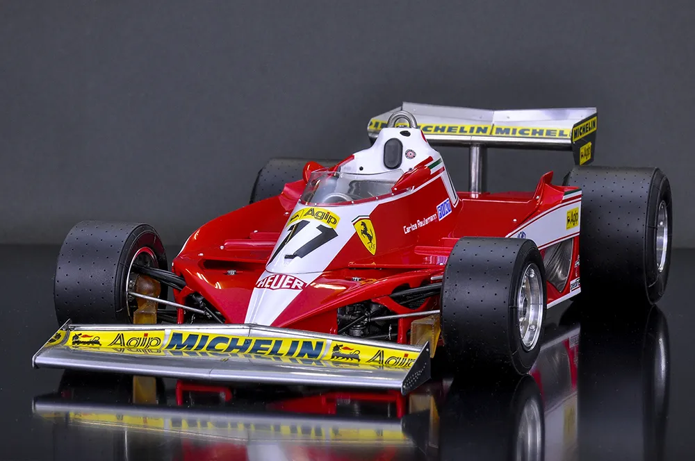 モデルファクトリーヒロ 1/12 フルディティールキット フェラーリ312 T3 ロングビーチ 1978  前期型　MFH-K794