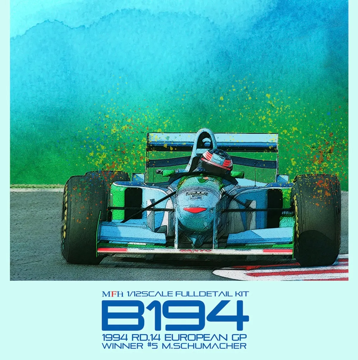 モデルファクトリーヒロ 1/12 フルディティールキット ベネトン B194