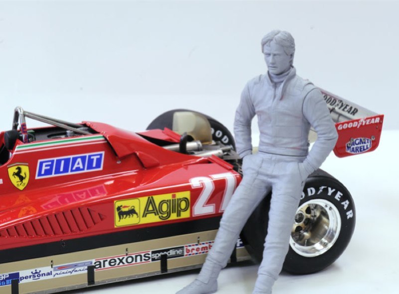 ルータです！　1/20 F1 ドライバーフィギュア　完成品 1/20 F1ドライバー ホビーデザイン フィギュアA : 車模型