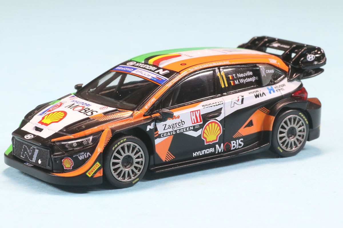 MINI-GT 1/64 ヒュンデ i20 N ラリー1 クロアチア・ラリー パワー