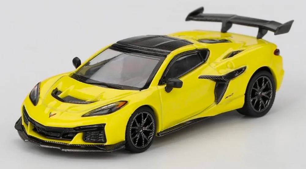 予約] MINI-GT 1/64 シボレーコルベット ZR1 アクセラレートイエロー